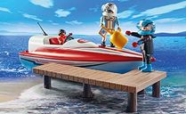 Playmobil® Sports & Action Speedboat Racer minifigures