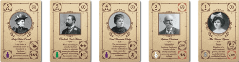 Obsession: Characters Expansion cards