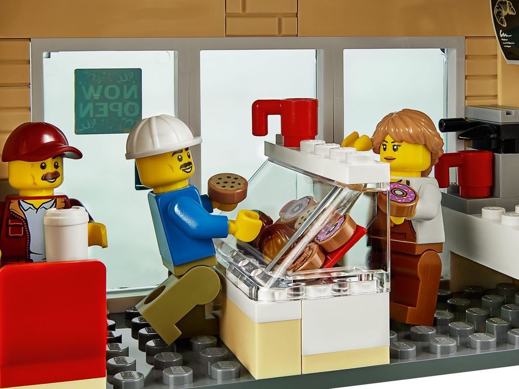 LEGO® City Donut Shop Opening interior