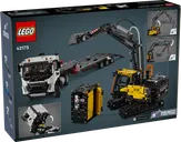 LEGO® Technic Volvo FMX truck & EC230 elektrische graafmachine achterkant van de doos