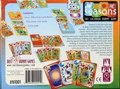 Seasons the Calendar Rummy Card Game by Seasons Card Game rückseite der box
