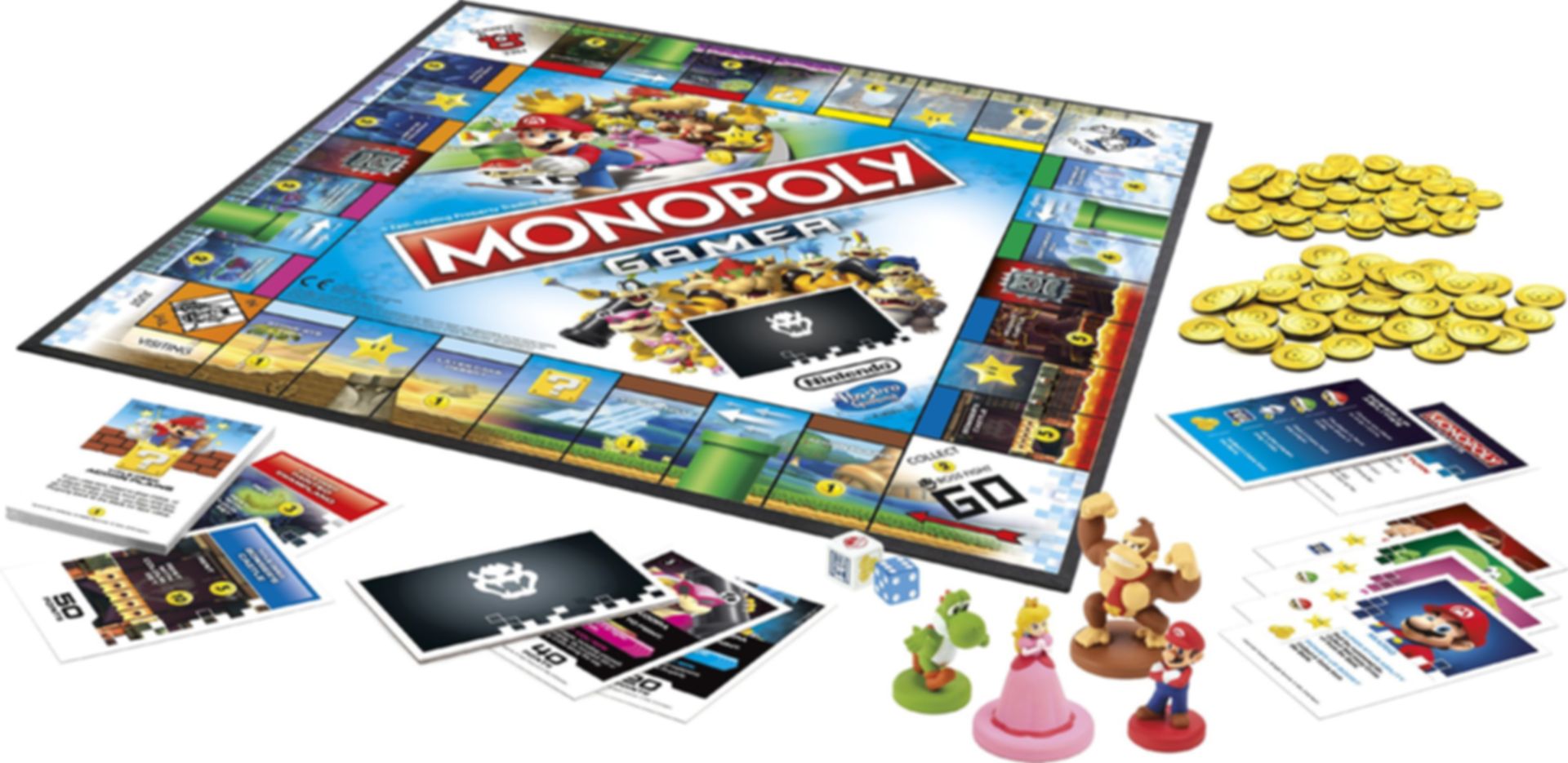Monopoly Gamer components