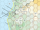 Gallipoli, 1915: Churchill's Greatest Gamble game board