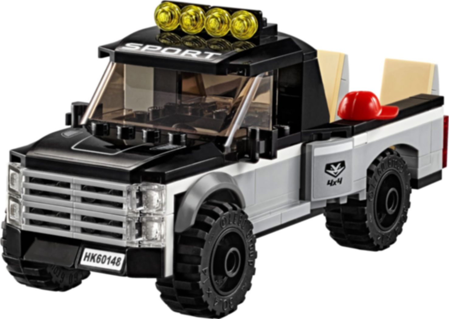 LEGO® City ATV Race Team components