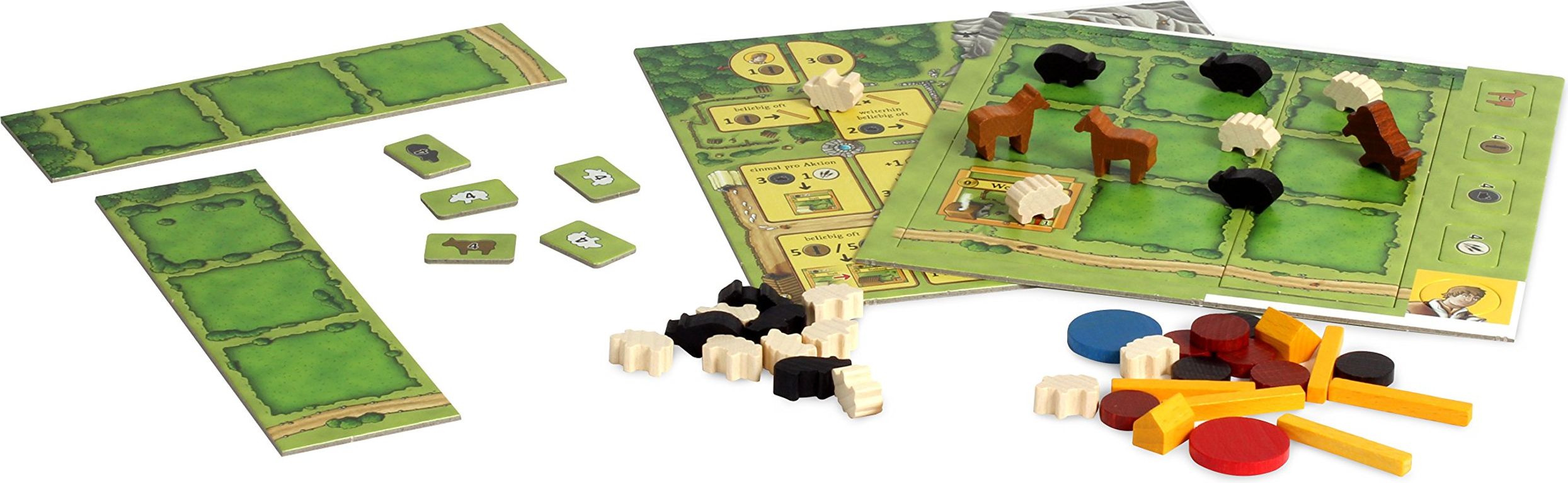 Agricola: Tutte le Creature Grandi e Piccole componenti