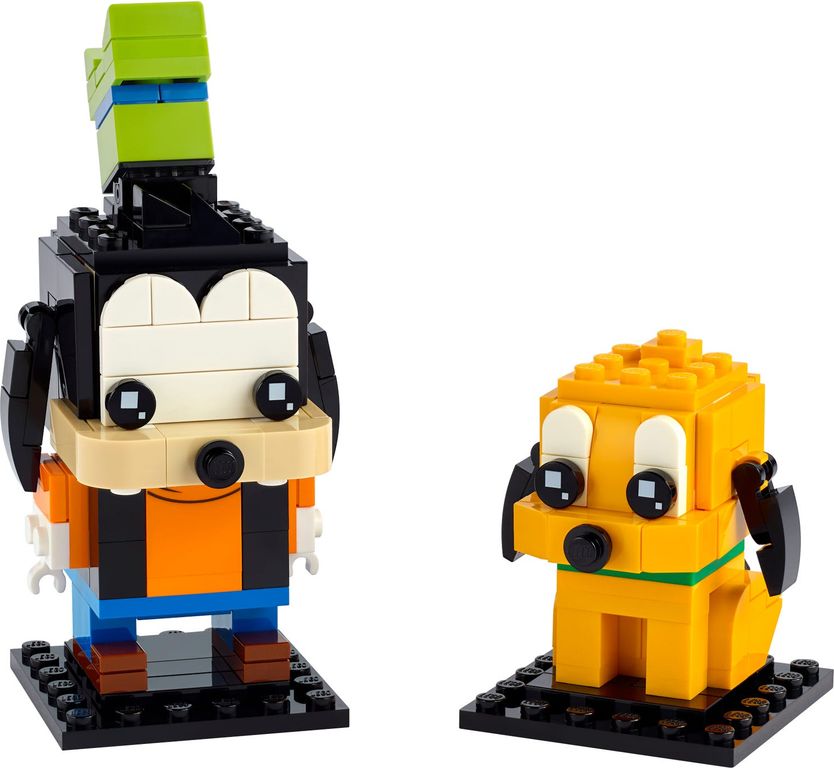 LEGO® BrickHeadz™ Goofy & Pluto components