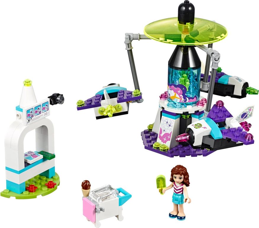 LEGO® Friends Parque de atracciones: Viaje espacial partes