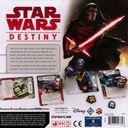 Star Wars: Destiny - Starter-Set für 2 Spieler rückseite der box