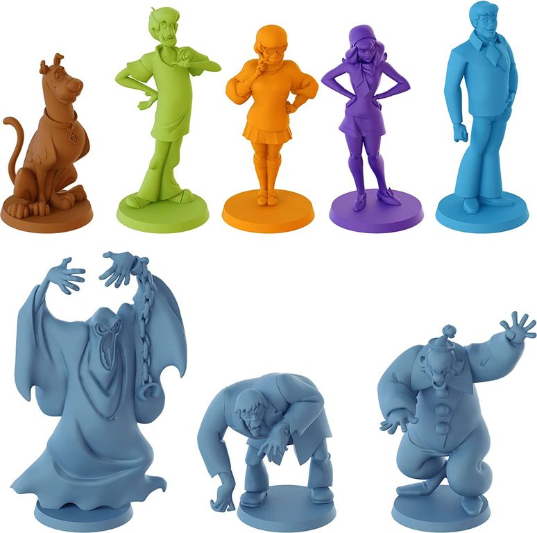 Scooby-Doo! The Board Game miniatures