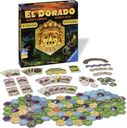 The Quest for El Dorado: Heroes & Hexes composants