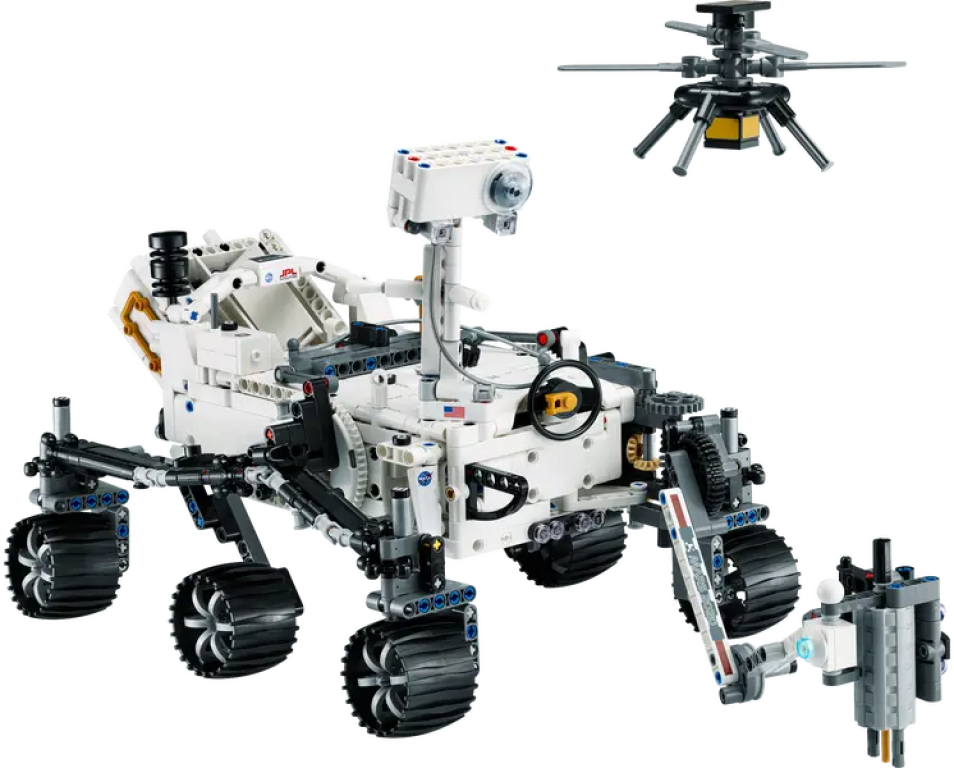 LEGO® Technic NASA Mars Rover Perseverance componenten
