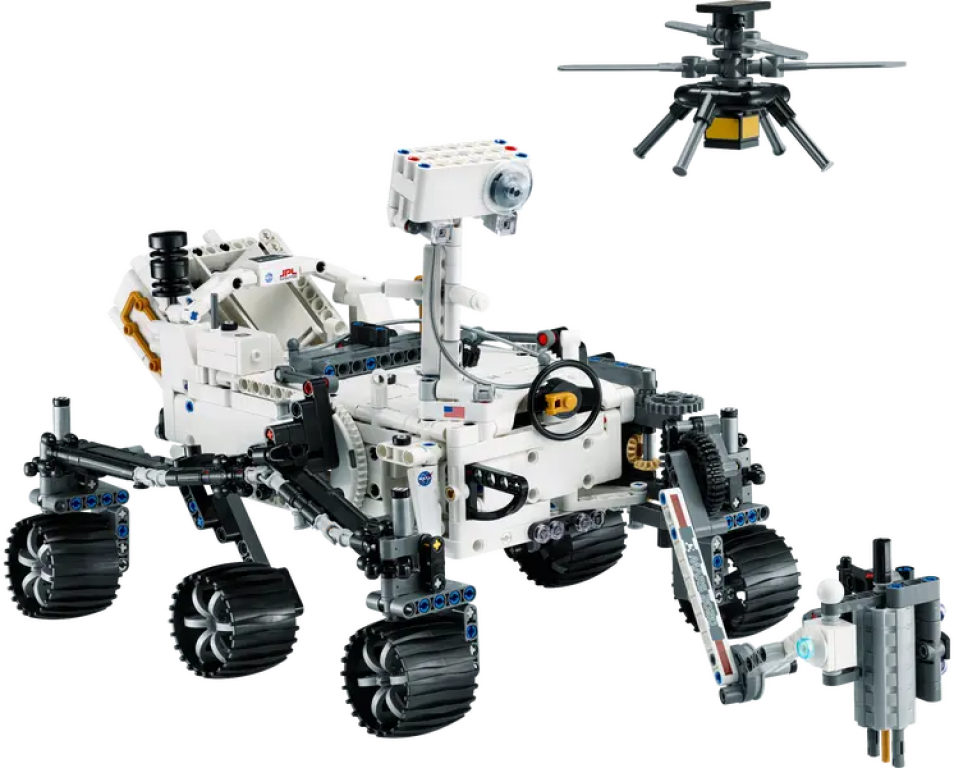 LEGO® Technic NASA Mars Rover Perseverance komponenten