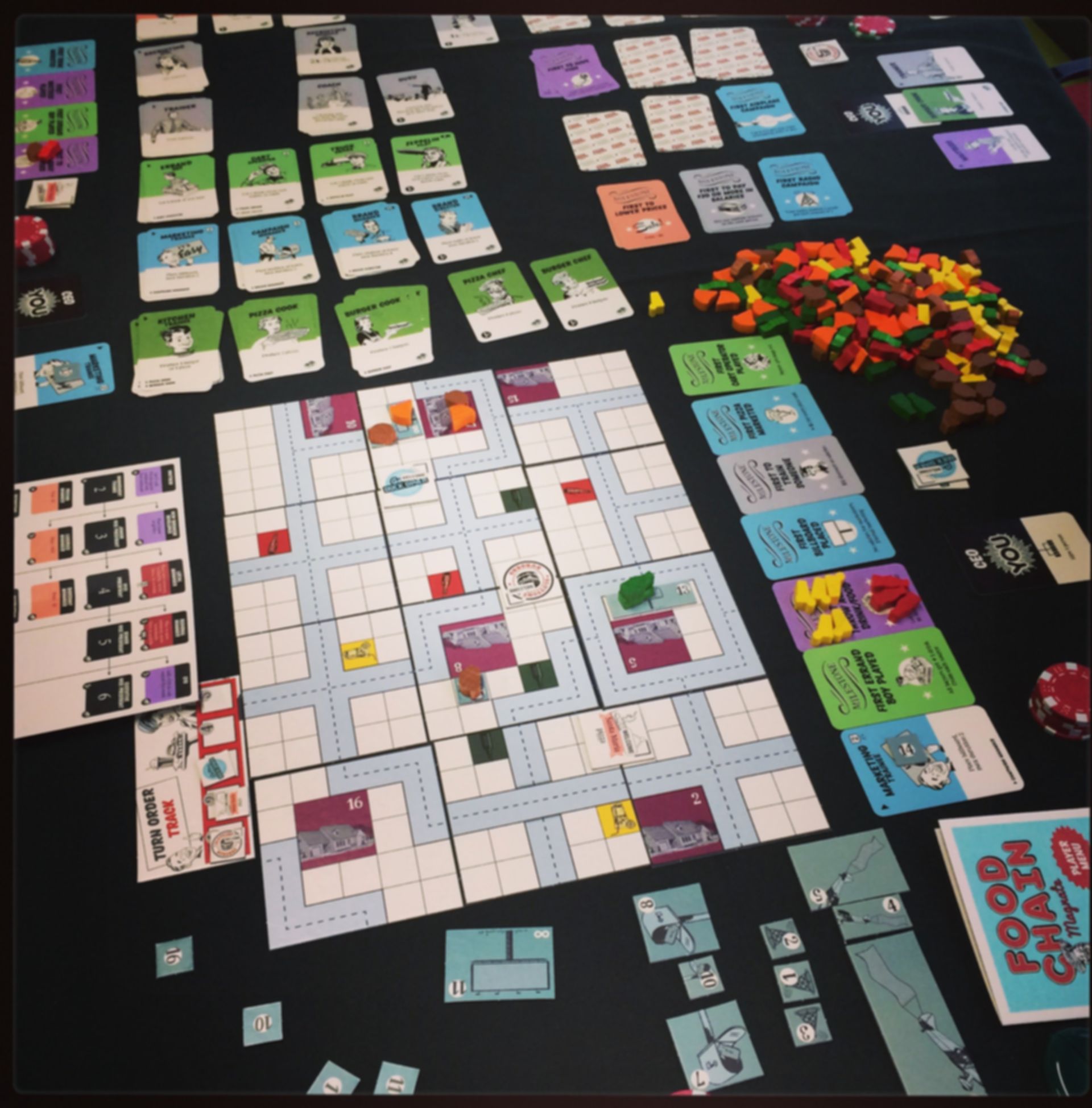 Heutige Bestpreise Fur Food Chain Magnate Tabletopfinder