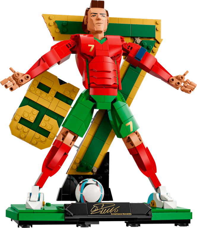 LEGO® Editions Cristiano Ronaldo - Soccer Legend composants