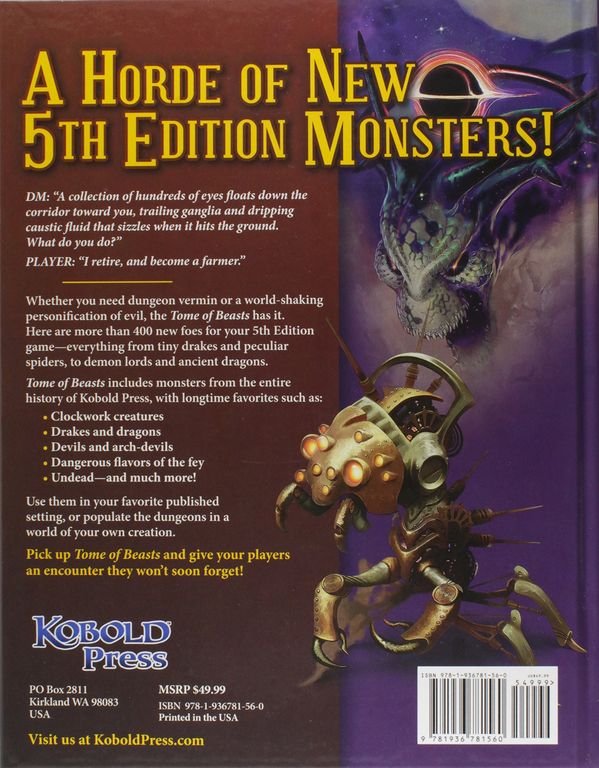 Tome of Beasts back of the box