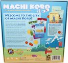 Machi Koro 5th Anniversary Edition parte posterior de la caja