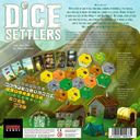 Dice Settlers achterkant van de doos