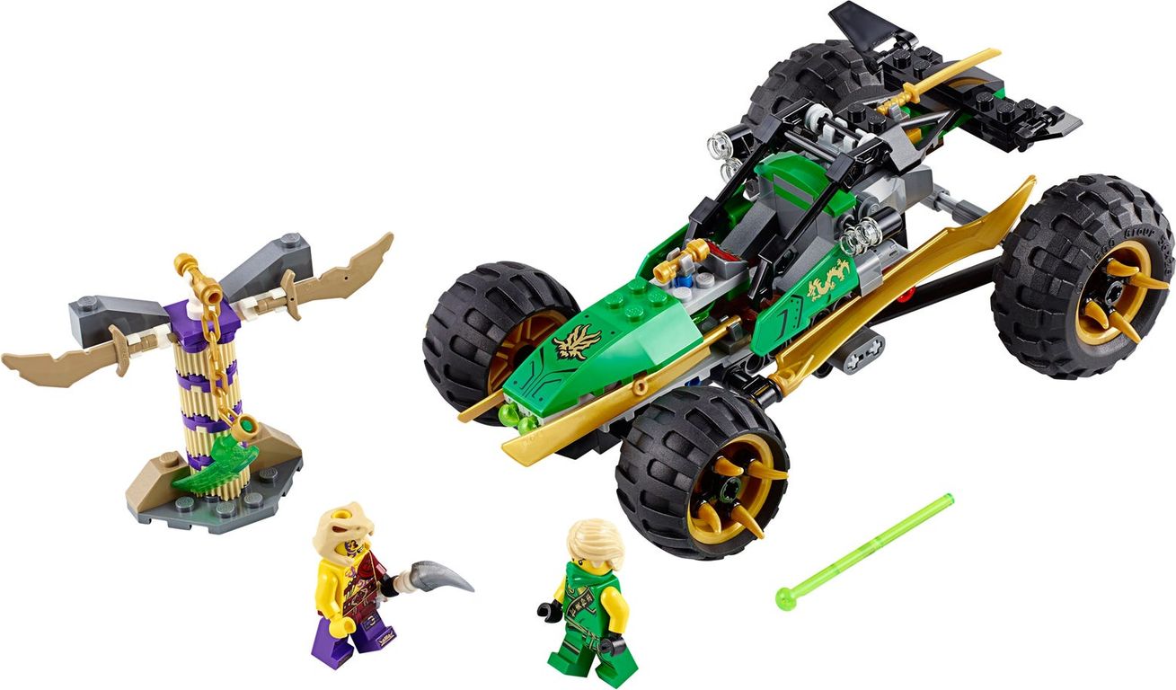 LEGO® Ninjago Jungle aanvalsvoertuig componenten