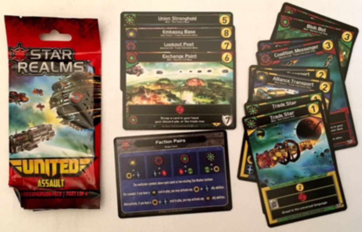 Star Realms: United - Assault components