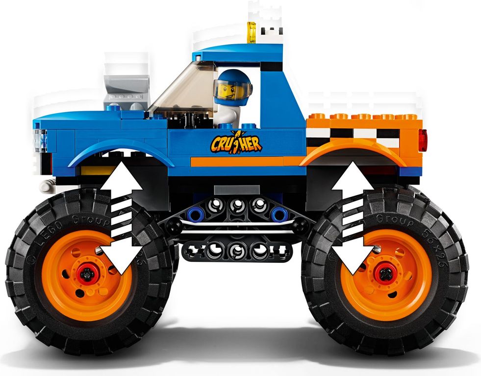 LEGO® City Le Monster Truck composants