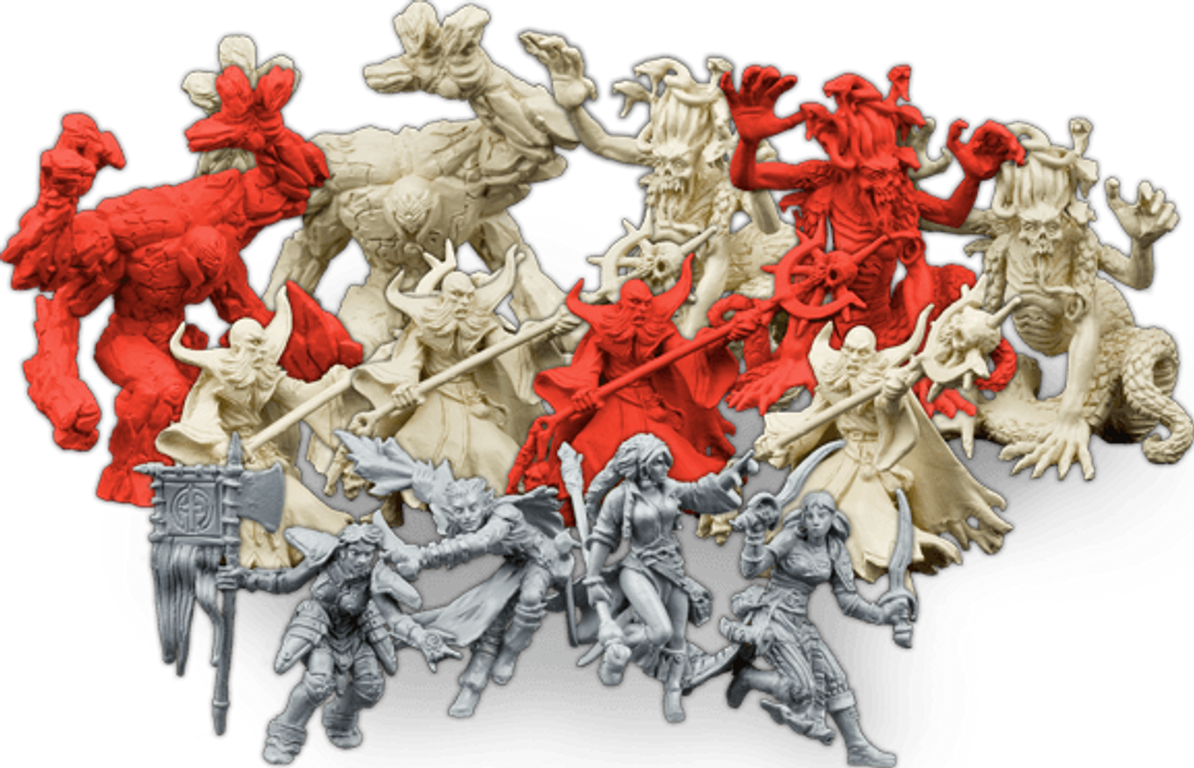 Descent: Journeys in the Dark (Second Edition) – Crusade of the Forgotten miniatures