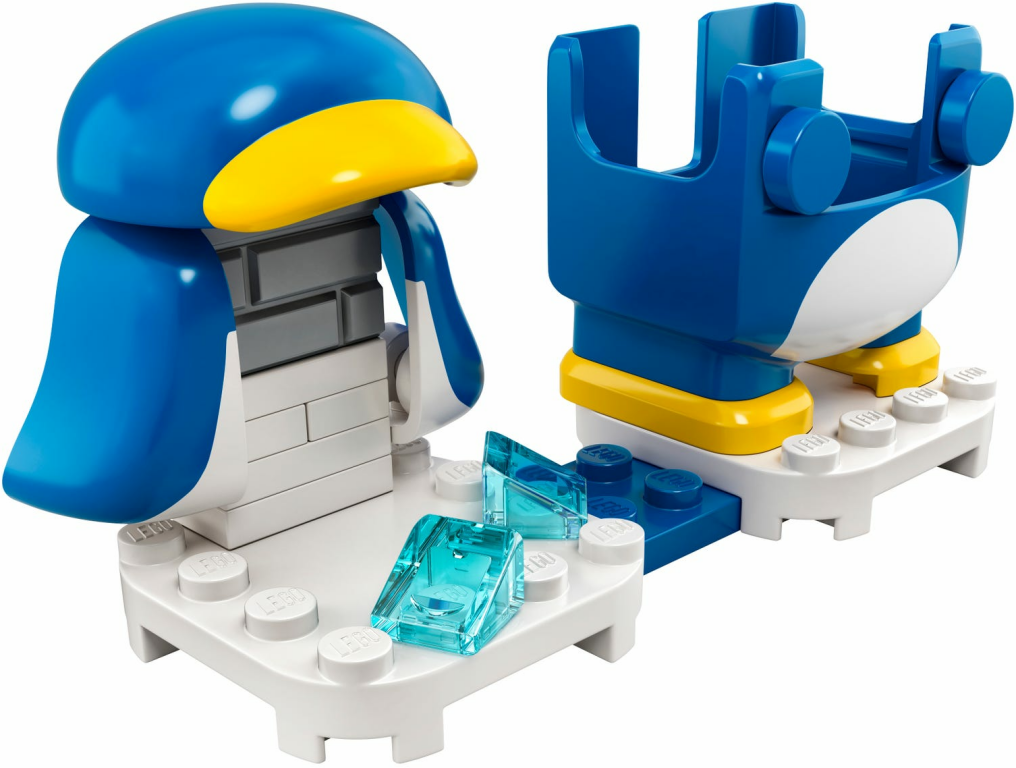 LEGO® Super Mario™ Penguin Mario Power-Up Pack components