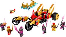 LEGO® Ninjago Explorador del Dragón Dorado de Kai partes