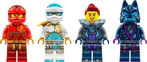 LEGO® Ninjago Kais Feuermech minifiguren