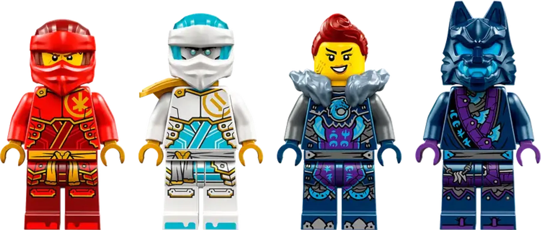 LEGO® Ninjago Meca Elemental del Fuego de Kai minifiguras