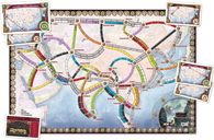 Ticket to Ride Map Collection: Volume 1 - Team Asia & Legendary Asia componenten