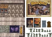 Heroquest: La rocca di Kellar componenti