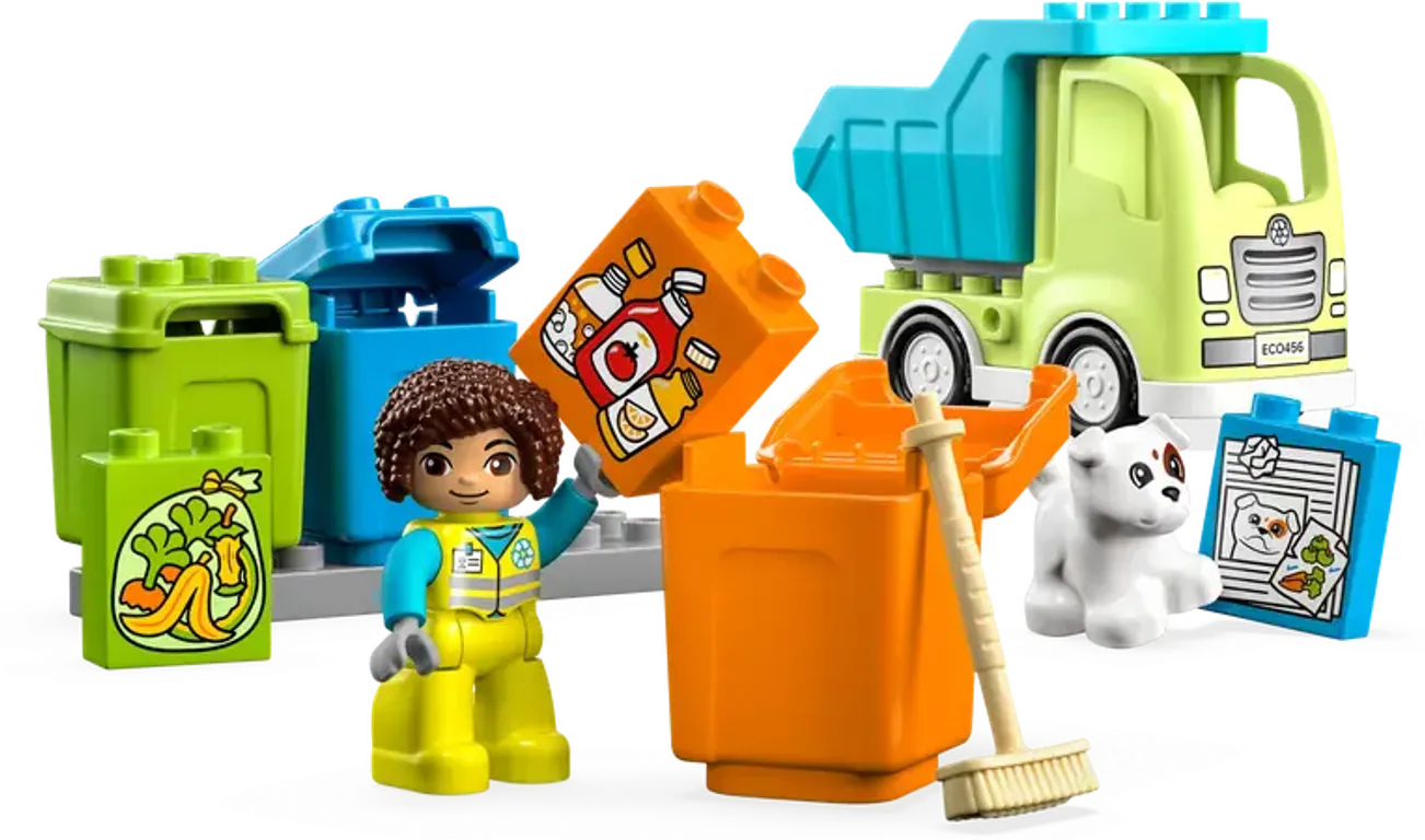 LEGO® DUPLO® Camión de Reciclaje partes