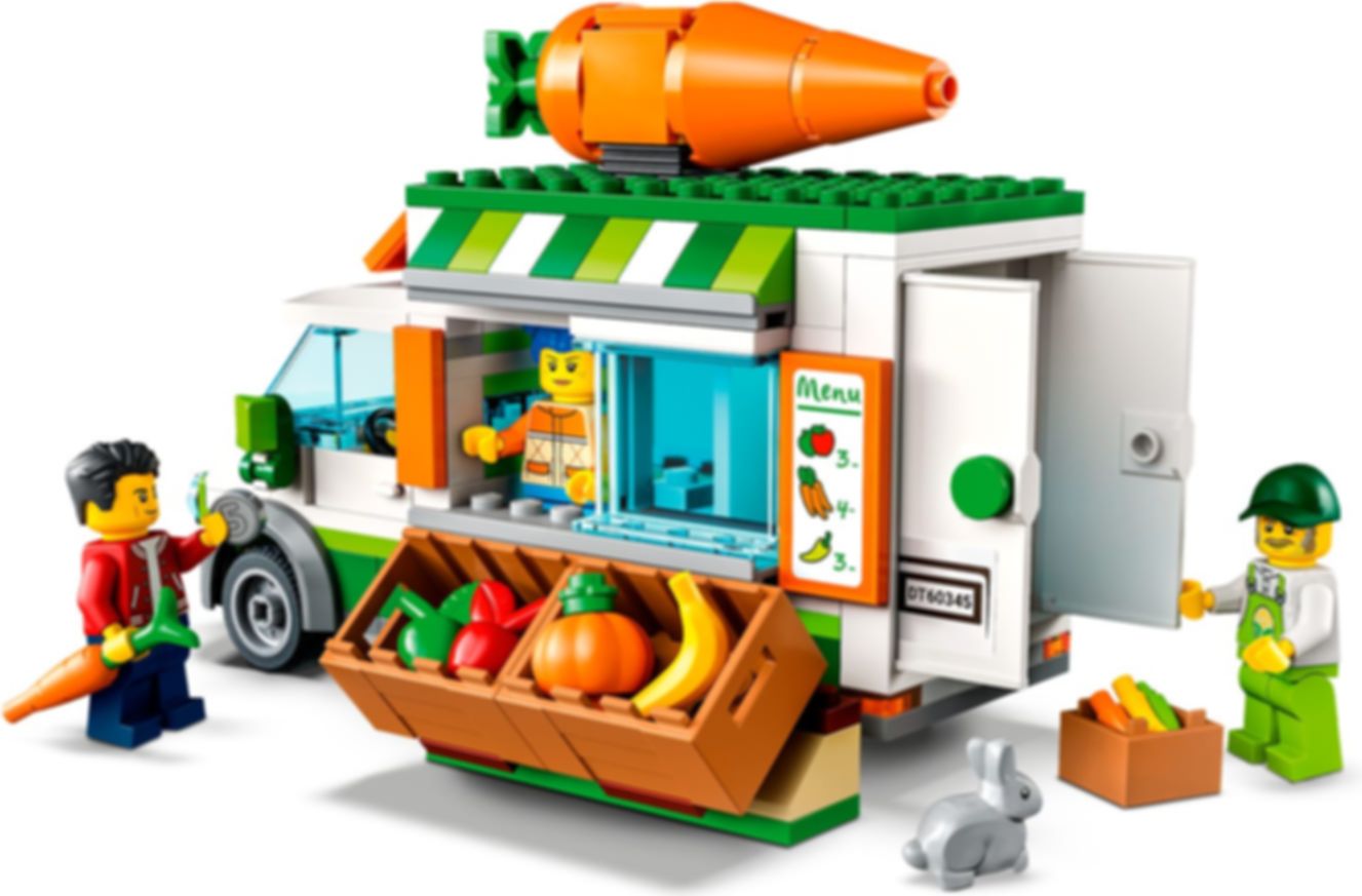 LEGO® City Furgoneta del Mercado de Agricultores jugabilidad