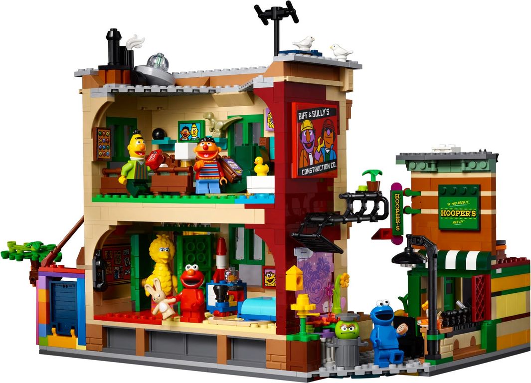 LEGO® Ideas 123 Sesame Street interior