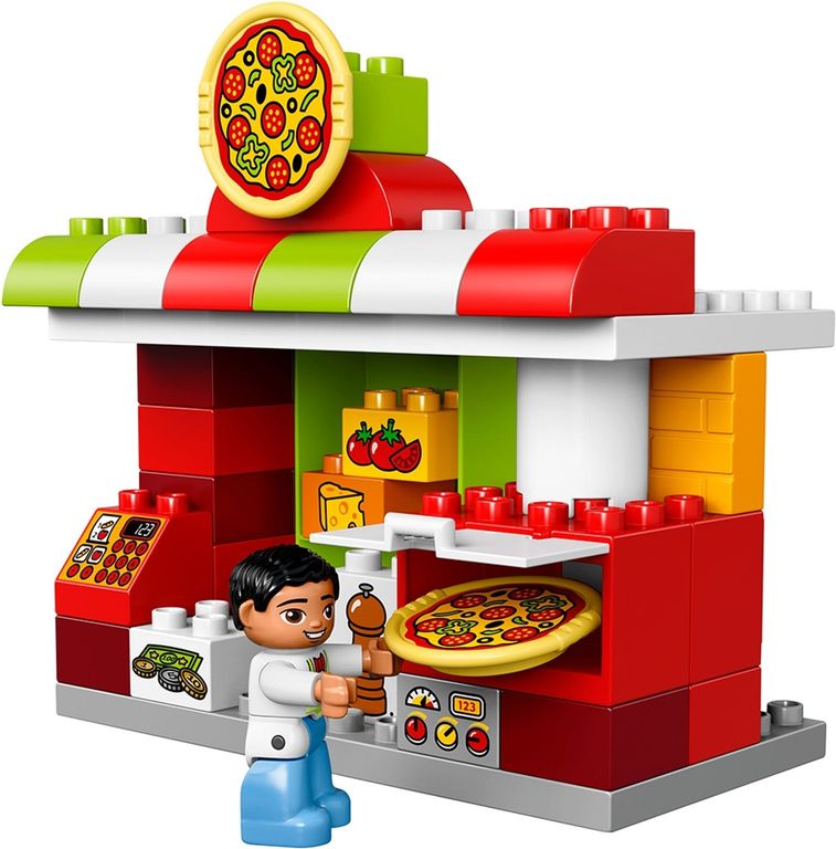 LEGO® DUPLO® Pizzería jugabilidad