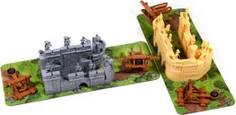 Catapult Feud Game mats (2 pcs) gameplay