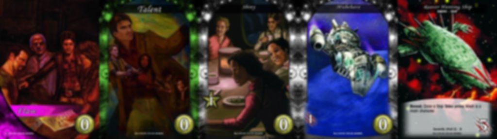 Legendary Encounters: A Firefly Deck Building Game cartes