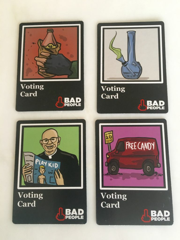 Bad People cards