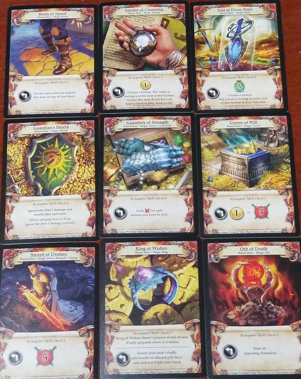 Hero Realms: Boss Deck - The Dragon cards