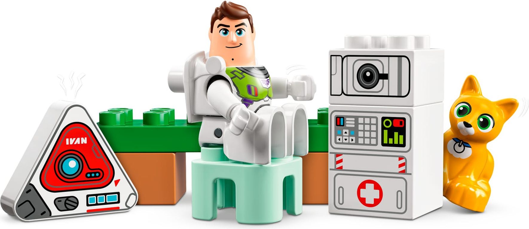 LEGO® DUPLO® La missione planetaria di Buzz Lightyear componenti