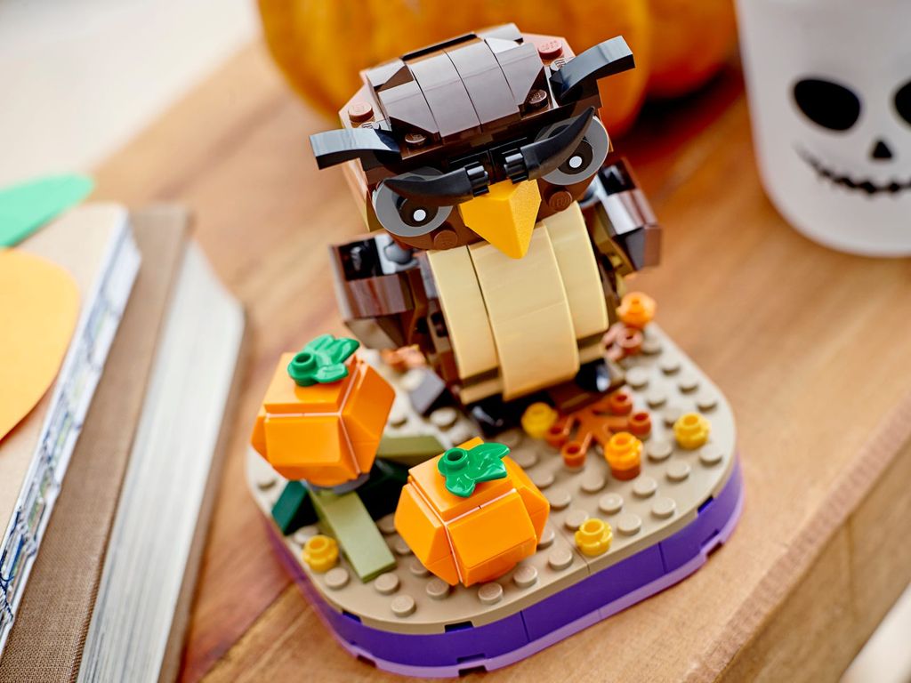 LEGO® BrickHeadz™ Civetta di Halloween componenti