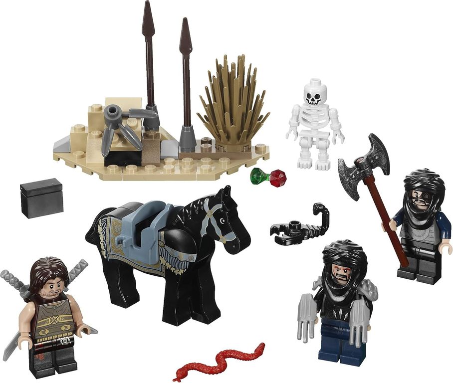 LEGO® Prince of Persia Attaque du désert composants