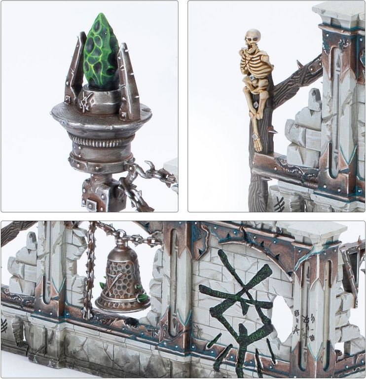 Warhammer Age of Sigmar: Spearhead – Fire & Jade Gaming Pack miniaturen