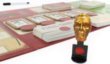 Taskmaster: The Board Game componenten