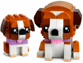 LEGO® BrickHeadz™ San Bernardo componenti