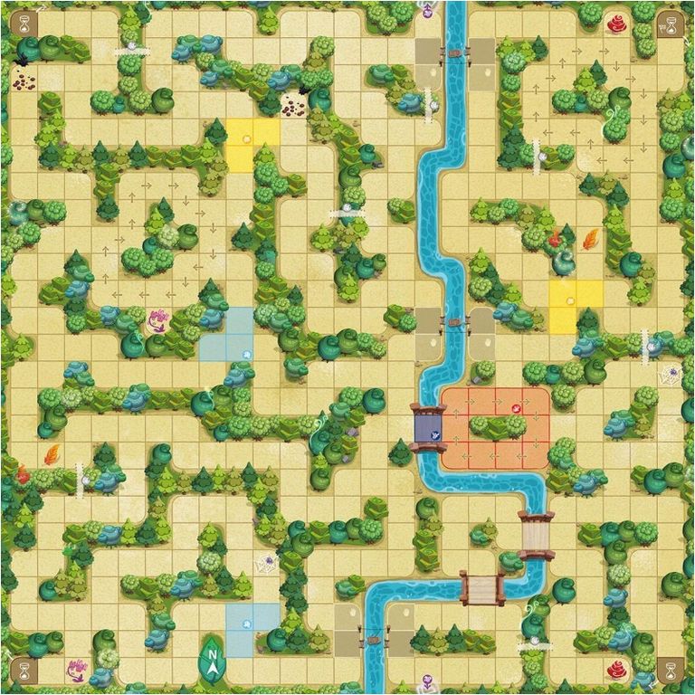 Magic Maze Kids: XXL Playmat spielbrett