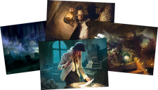 Arkham Horror: The Card Game - A Thousand Shapes of Horror: Mythos Pack cards