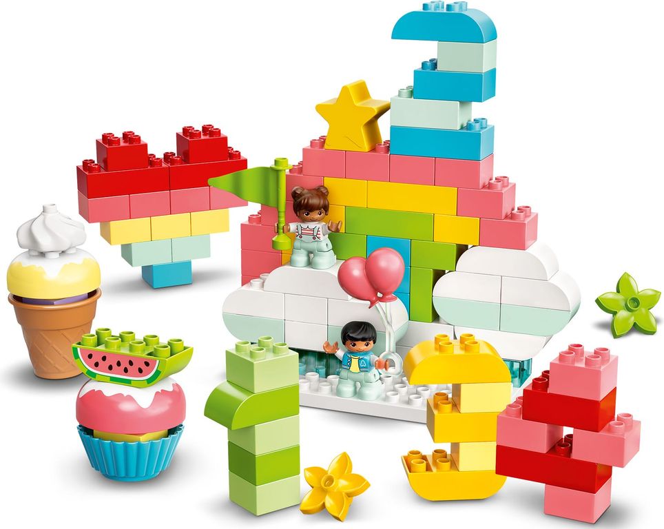 LEGO® DUPLO® Une fête d'anniversaire créative composants