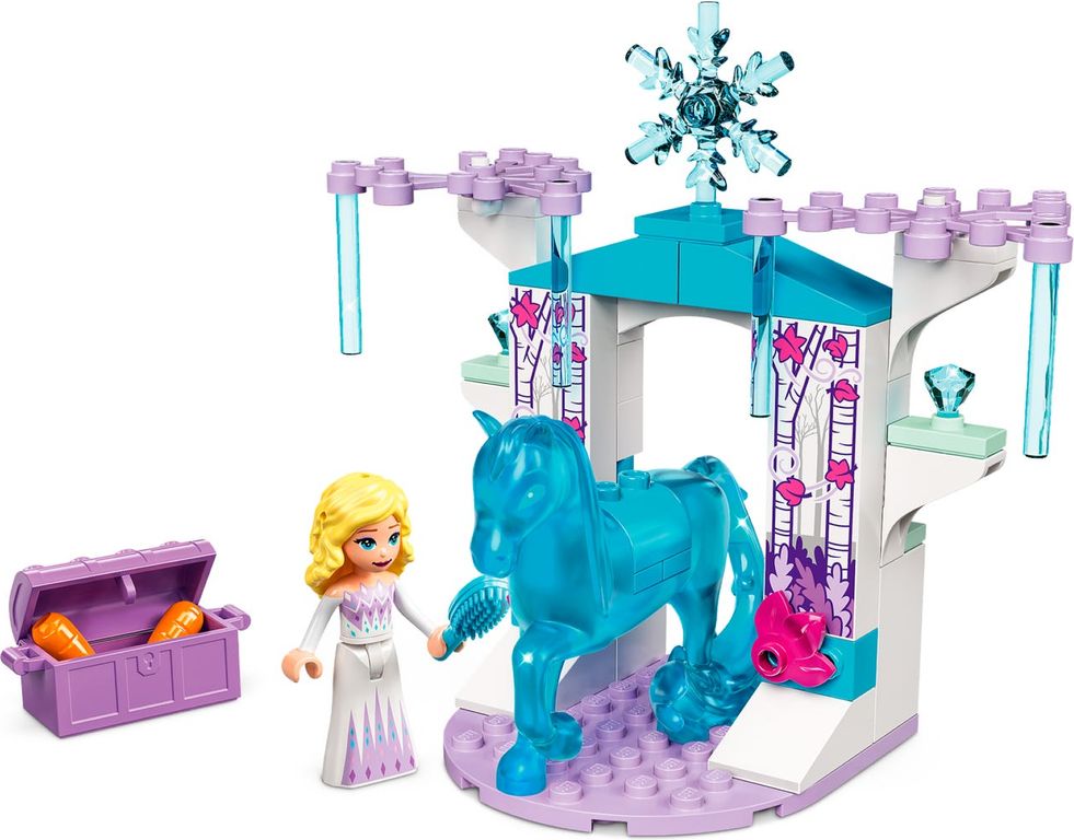 LEGO® Disney Elsa et l’écurie de glace du Nokk composants