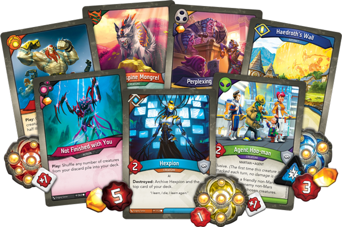 KeyForge: Zeitalter des Aufstiegs Starter-Set karten